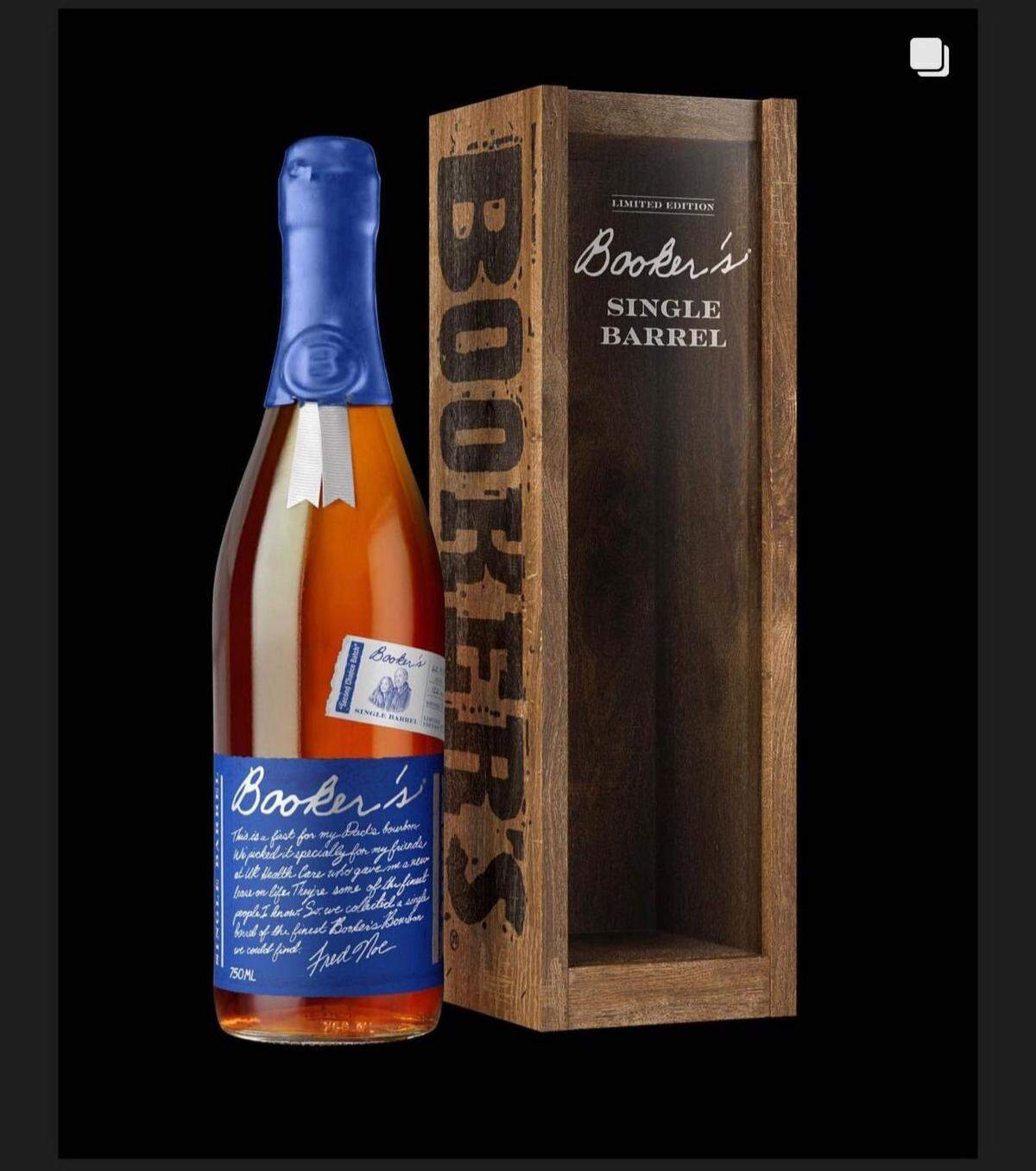 How to enter sweepstakes to win rare Booker's bourbon bottle